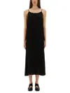 Uma Wang Black Viscose Blend Anaya Dress