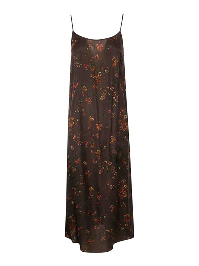 Uma Wang Anaya Dress In Brown