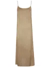 Uma Wang Anaya Midi Dress In Brown