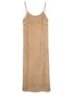 Uma Wang Anaya Midi Dress In Brown