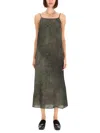 Uma Wang Anaya Midi Dress In Gray