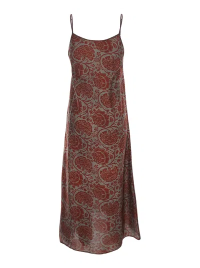 Uma Wang Anaya Dress In Brown
