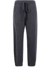 Uma Wang Casual Trousers With Drawstring And Pockets In Gray
