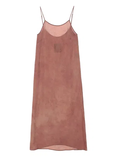 Uma Wang Anya Dress Woman Rose In Red
