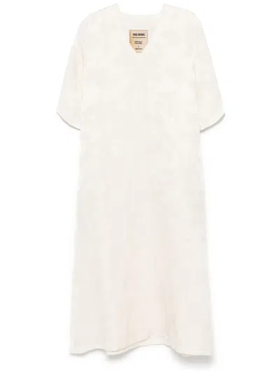 Uma Wang Apostle Maxi Dress In White
