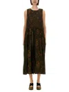 Uma Wang Ardal Dress Woman Tobacco
