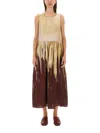 Uma Wang Anaya Dress In Multicolour