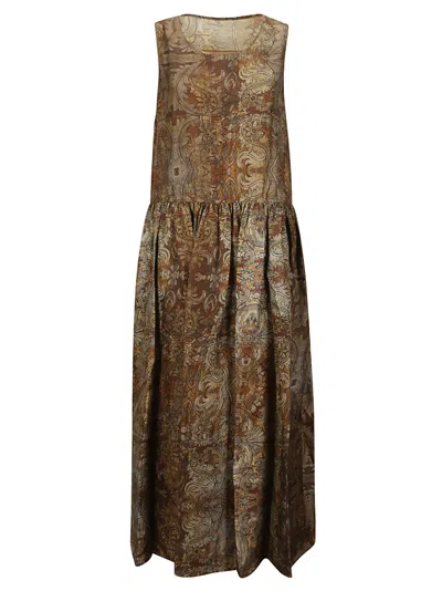Uma Wang Ardal Dress In Neutrals