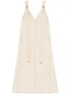 Uma Wang Aroma Maxi Dress In White