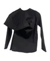 Uma Wang Asymmetric Blouse In Black
