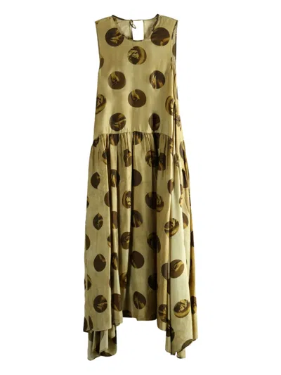 Uma Wang Avery Dress In Multi