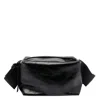 Uma Wang Rectangular Leather Small Shoulder Bag In Black