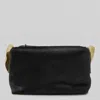 Uma Wang Rectangular Shoulder Bag Adjustable Strap In Black