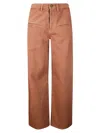 Uma Wang Ball Pants Woman Brown Rose