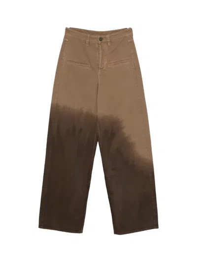 UMA WANG UMA WANG BALL PANTS OLIVE / BROWN