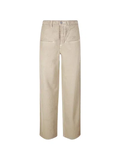 Uma Wang Ball Straight-leg Trousers In Neutral