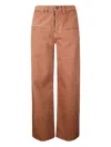 Uma Wang Ball Pants Woman Brown Rose In Brown