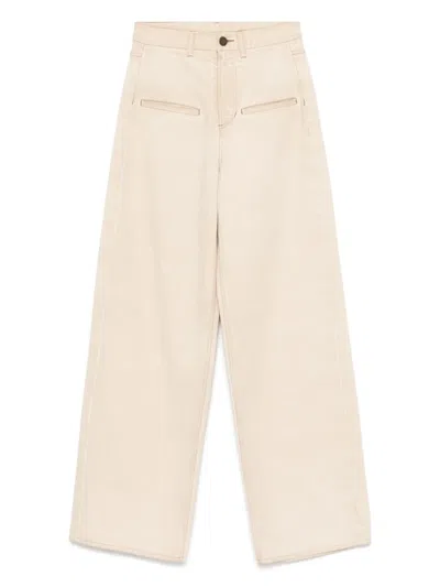 Uma Wang Ball Trousers In Neutrals