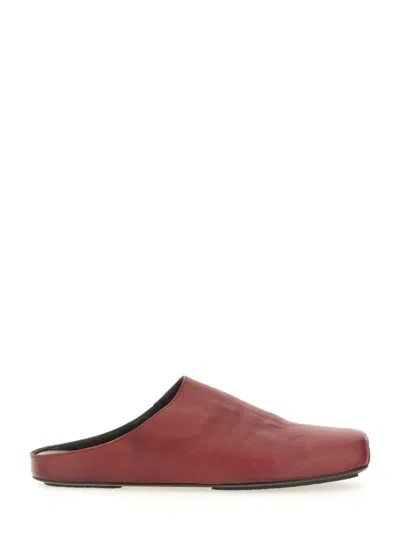 Uma Wang Ballet Slippers In Red