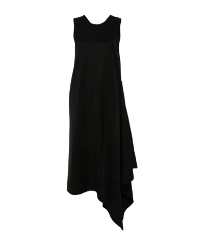 Uma Wang Balsorano Aura Dress In Black