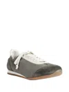 Uma Wang Low Top Sneakers Contrast Sole Pull Tab In Gray