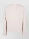 Uma Wang Basic Round Neck Sweater In Neutral