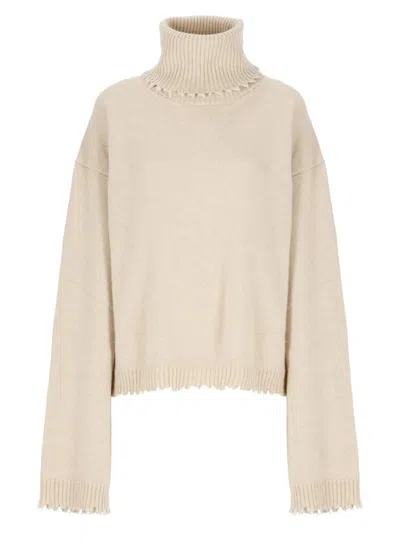 UMA WANG UMA WANG BEIGE SWEATER