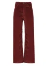 Uma Wang Belt-loop Casual Pants In Brown