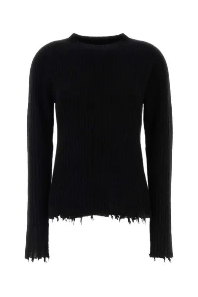 UMA WANG BLACK CASHMERE SWEATER