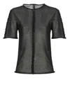 Uma Wang Short Sleeved Knitted Top