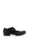 Uma Wang 23mm Square-toe Leather Ballerina Shoes