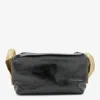 Uma Wang Rectangular Shoulder Bag Adjustable Strap In Black