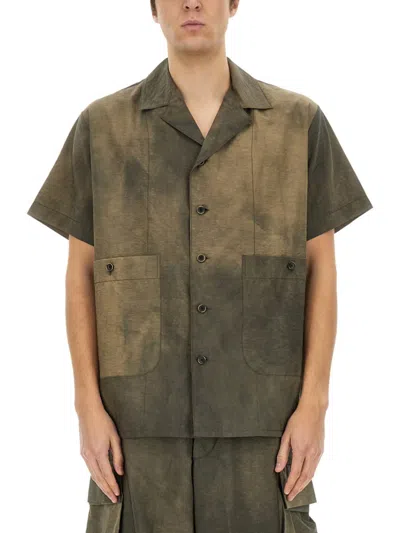 Uma Wang Black Relaxed Solid Shirt