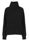 Uma Wang High Neck Top In Black