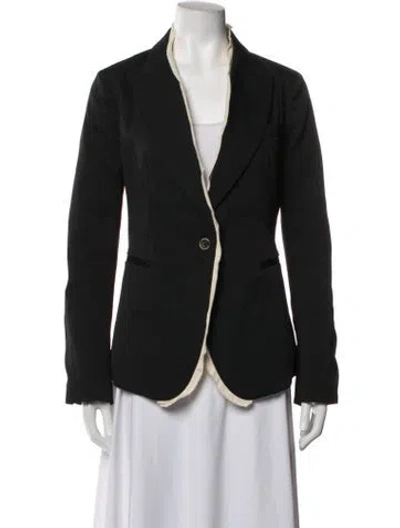 Pre-owned Uma Wang Blazer In Black