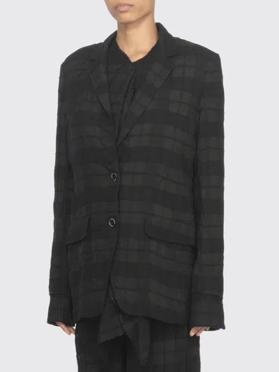 UMA WANG BLAZER UMA WANG WOMAN COLOR BLACK,H46821002
