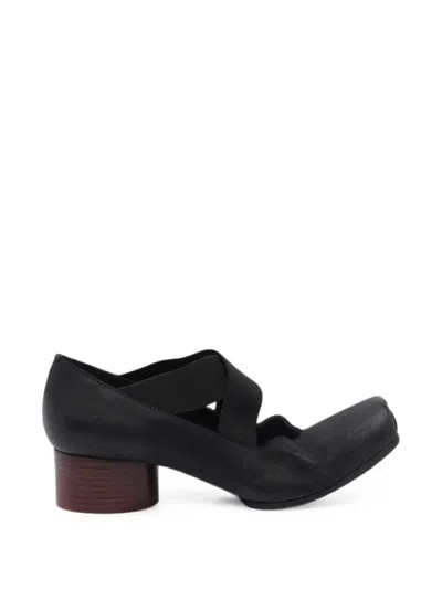 Uma Wang Block-heel Ballet Flats In Black