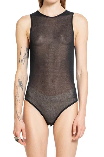 Uma Wang Bodysuits In Black