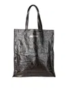 Uma Wang Small Shopper Bag Canvas In Dark Brown