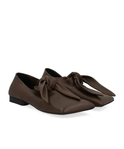 UMA WANG BOW-TIED BALLET SHOES