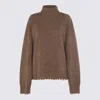 Uma Wang Brown Cashmere Knitwear In Brown