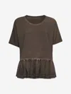Uma Wang Brown Jersey Todi T-shirt