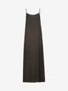 Uma Wang Brown Silk Anaya Dress