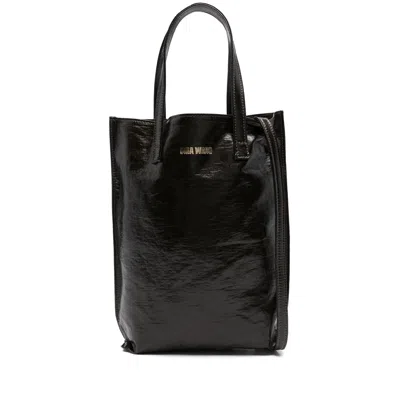 Uma Wang Brown Tote Bags