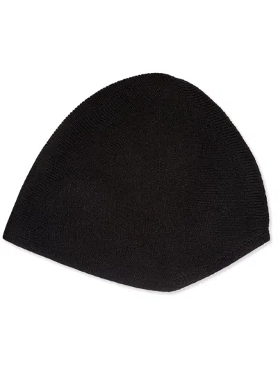 Uma Wang Wool-blend Beanie In Black