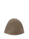 Uma Wang Wool Beanie Hat In Neutral