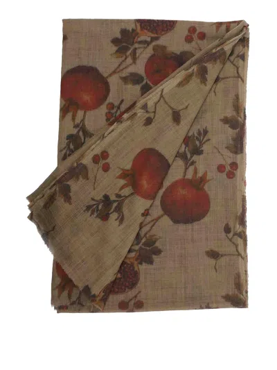 Uma Wang Military Green Scarf
