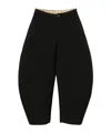 Uma Wang Button Casual Pants In Black