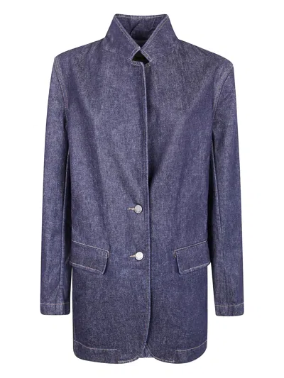 UMA WANG BUTTON DENIM JACKET