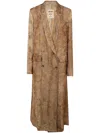 Uma Wang Camelot Long Casual Coat